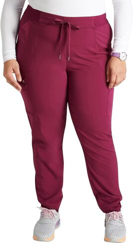 Cherokee Women Mid-Rise Pull-On Scrub Jogger Pant with 4 Pockets and Elastic Jogger Waist - CK138A in Saudi Arabia