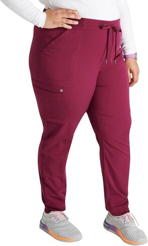 Cherokee Women Mid-Rise Pull-On Scrub Jogger Pant with 4 Pockets and Elastic Jogger Waist - CK138A in Saudi Arabia
