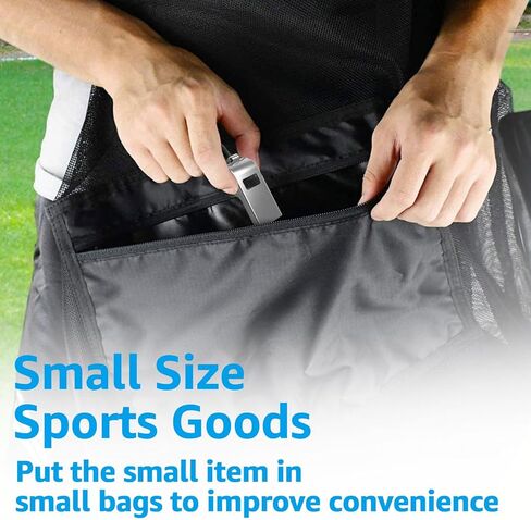 QTLCOHD 3 Pcs Extra Large Ball Bag Mesh Soccer Ball Bag Basketball Bags with Adjustable Shoulder Strap Sports Equipment Storage Bags for Soccer Ball Basketball Volleyball(28" x 40") in Kuwait