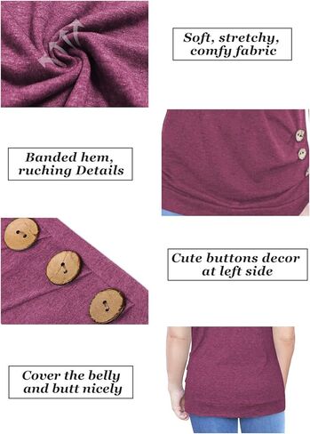 VOGRACE المرأة-حجم كبير-الصيف بلايز XL-4XL قصيرة الأكمام تي شيرت عادية الستر in Kuwait