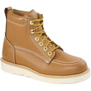 Rhino 62T06 6 inch Moc Toe Leather Work Boot - Butternut