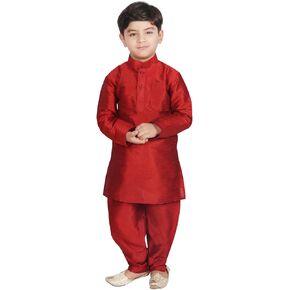 بيجامة كورتا كيدز هندية من إس جي يوفراج للأولاد in Kuwait