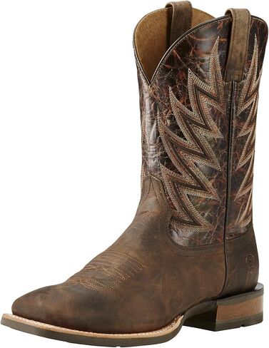 Ariat Mens Challenger Western Boot Branding Iron Brown/Brindle 11.5 Wide in Saudi Arabia