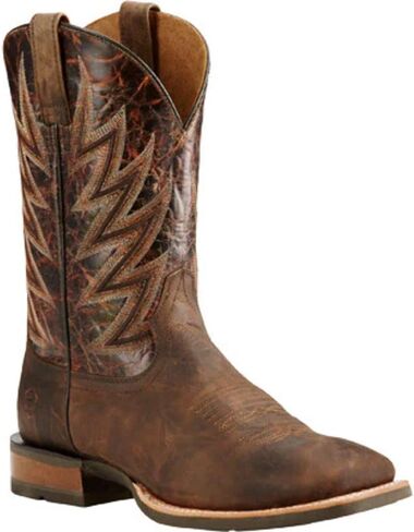 Ariat Mens Challenger Western Boot Branding Iron Brown/Brindle 11.5 Wide in Saudi Arabia