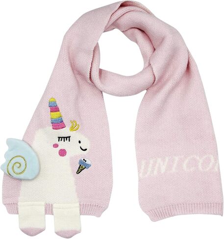 Eilova Orityle Winter Kids Scarf Cute Unicorn Knit Scarves Shawl Wrap Soft Warm Neck Warmer for Toddler Little Girls Boys in Saudi Arabia
