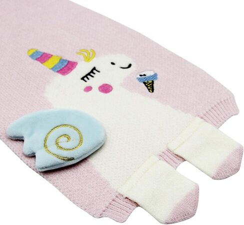 Eilova Orityle Winter Kids Scarf Cute Unicorn Knit Scarves Shawl Wrap Soft Warm Neck Warmer for Toddler Little Girls Boys in Saudi Arabia