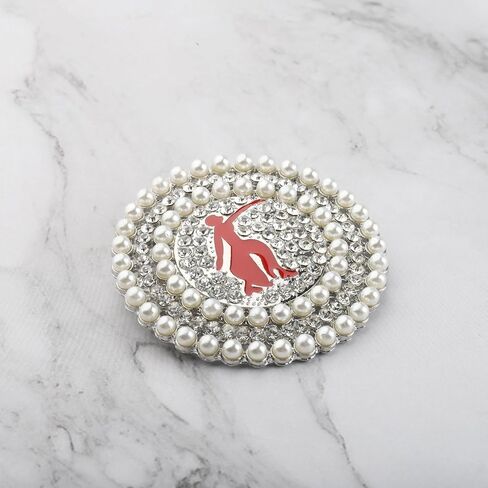 POTIY DST Sorority Brooch DST Jewelry Sorority Jewelry DST Brooch Black Greek Life in Saudi Arabia
