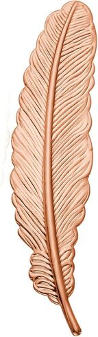 U7 Brooches Jewelry for Women Men, Stainless Steel 18K Gold Plated Classic Feather/Flower/Tree of Life/Custom Photo/Breast Cancer Awareness Pink Ribbion Brooches and Pins for Wedding Dress or Party in Kuwait
