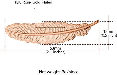 U7 Brooches Jewelry for Women Men, Stainless Steel 18K Gold Plated Classic Feather/Flower/Tree of Life/Custom Photo/Breast Cancer Awareness Pink Ribbion Brooches and Pins for Wedding Dress or Party in Kuwait