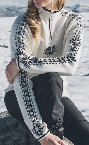 Dale of Norway Women's Geilo Feminine Sweater in Saudi Arabia