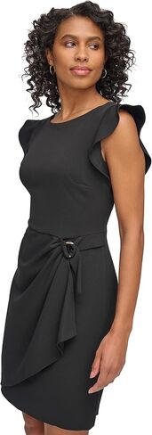 سترة نسائية من DKNY بأكمام مرفرفة مع أجزاء صلبة in Kuwait