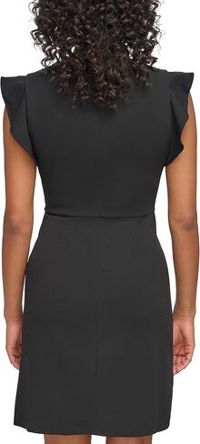 سترة نسائية من DKNY بأكمام مرفرفة مع أجزاء صلبة in Kuwait