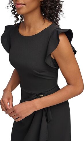 سترة نسائية من DKNY بأكمام مرفرفة مع أجزاء صلبة in Kuwait