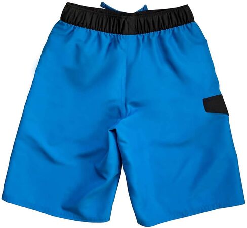 adidas Boys Swim Trunks Boardshorts (X-Large, Royal Blue Logo) in Saudi Arabia