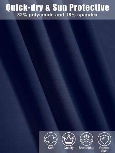 Poroka 3 قطع قميص واقي من الشمس للأولاد UPF50 + قميص طويل الأكمام للحماية من الشمس سريع الجفاف في الهواء الطلق قميص سباحة للأولاد in Kuwait