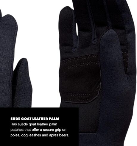 BLACK DIAMOND Equipment Midweight Screentap Gloves - Black - Medium in Saudi Arabia