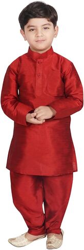 بيجامة كورتا كيدز هندية من إس جي يوفراج للأولاد in Kuwait