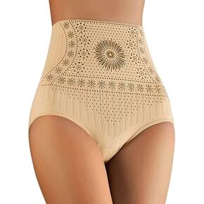 Dobovova Tummy Control Briefs Shapewear for Women High Waisted Slimming Control Panties