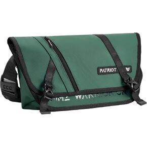 HIMZ WARRIOR Messenger Bag, Durable Water Resistant Satchel for 10 Inch Tablet, Crossbody Bag for Women, Men (Green) in Kuwait