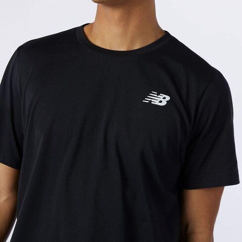 New Balance Men's HEATHERTECH TEE S/S Top in Saudi Arabia