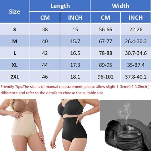 ملابس داخلية نسائية للتحكم في البطن من OKHOTY، ملابس داخلية عالية الخصر بدون خياطة لشكل الجسم in Kuwait
