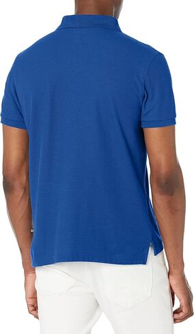 Lee Uniforms Men's Modern Fit Short Sleeve Polo Shirt, Royal, X-Large in Saudi Arabia