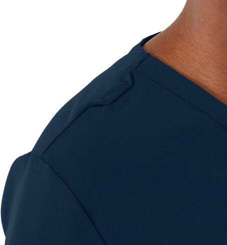 ave. Women's Lex Three Pocket V-Neck Tunic Scrub Top in Navy, XX-Large in Saudi Arabia