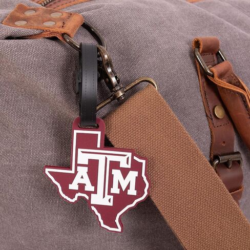 Texas A&M University Luggage Tag Aggies TAMU Tags Bag (PVC Luggage Tag - Design A) in Saudi Arabia