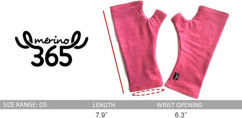 Merino 365، قفازات بدون أصابع، 190 جرام لكل متر مربع، 100% NZ Merino، مقاس واحد in Kuwait