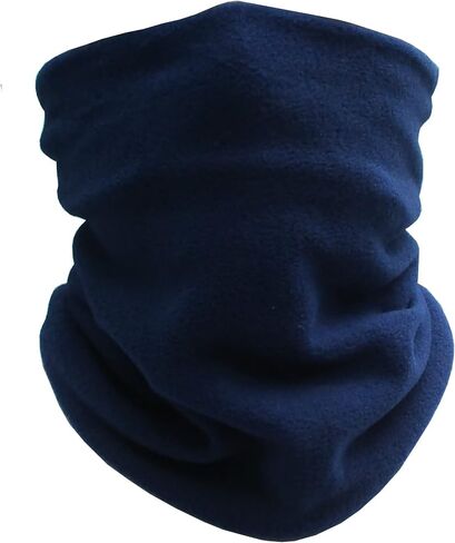 Fleece Neck Warmer Gaiter Face Scarf Mask for Cold Weather, Winter Half Face Mask Ski Snowboard for Men Women Unisex in Saudi Arabia