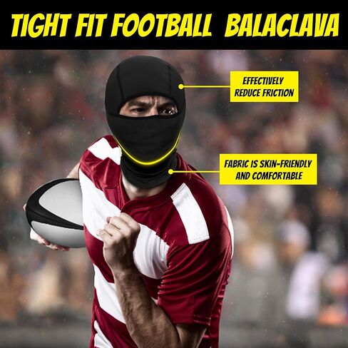 قناع التزلج لكرة القدم من سايتاغ، قطعتين قناع وجه بالاكلافا للرجال والنساء، معدات كرة القدم in Kuwait
