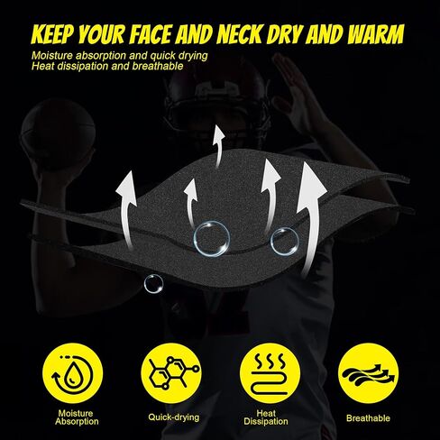 قناع التزلج لكرة القدم من سايتاغ، قطعتين قناع وجه بالاكلافا للرجال والنساء، معدات كرة القدم in Kuwait