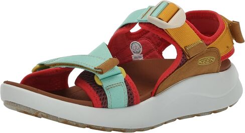 KEEN Women's Elle Sport Backstrap Breathable Adjustable Comfortable Open Toe Athletic Wedge Sandals in Saudi Arabia