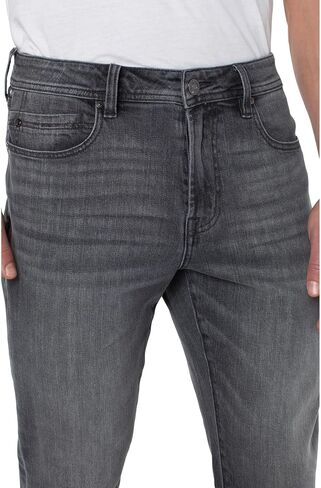Liverpool Men's Kingston Modern Straight Vintage Denim in Saudi Arabia