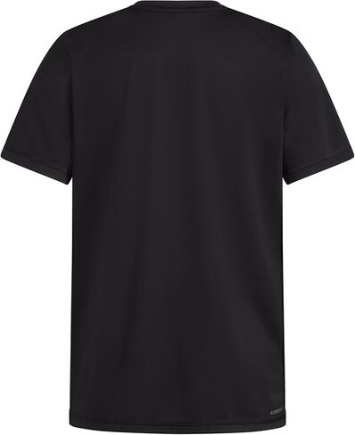 adidas Boys' Big Short Sleeve Iconic Poly Mélange Tee in Saudi Arabia