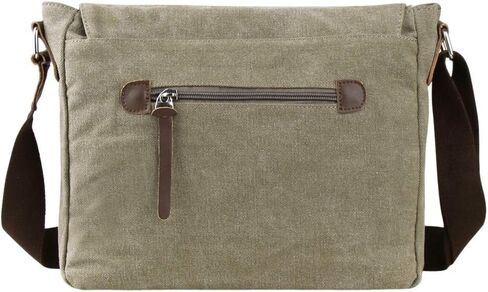 حقيبة ساعي البريد من القماش من Genda 2Archer للرجال والنساء، حقيبة كتف محمولة عبر الجسم، كلاسيكية in Kuwait