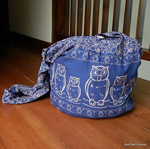 BTP! Owl Hippie Boho Sling Crossbody Bag Shoulder Messenger Purse Large in Saudi Arabia