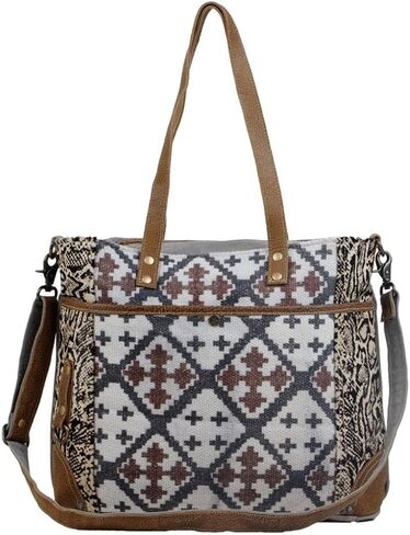 حقيبة ساعي من Myra Bag Best Pick من القطن والجلد S-2908 in Saudi Arabia