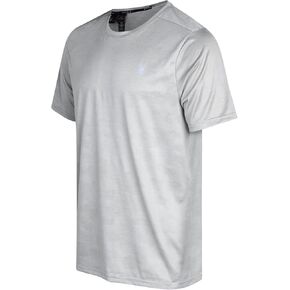 Spyder Men's Athletic T-Shirt - Active Performance Sports Tee - Dry Fit Short Sleeve Shirt (S-XL)