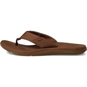 REEF Men's Leather Santa Ana Flip-Flop