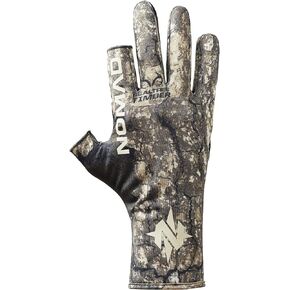 Nomad mens Fingerless Turkey Glove | Camo Fingerless Hunting Glove in Saudi Arabia