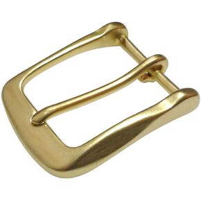 ALVYNG 1 1/2" (38 mm) Heavy Duty Solid Brass Single Prong Belt Buckle For Leather Belt With Gift Box in Kuwait