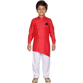 AJ DEZINES طقم بيجامات كورتا هندية للحفلات للأطفال للأولاد || زي ديوالي in Kuwait