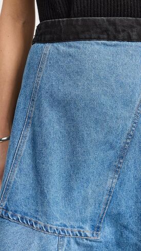 تنورة Elena Denim الفضفاضة للسيدات من Sea in Saudi Arabia
