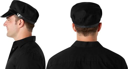 Forum Novelties mens Adult Chauffeur Hat Costume Accessory Party Supplies, Black, One Size US in Saudi Arabia