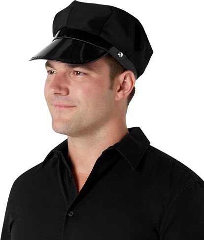 Forum Novelties mens Adult Chauffeur Hat Costume Accessory Party Supplies, Black, One Size US in Saudi Arabia