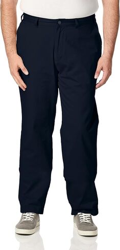 Nautica Men's Big and Tall Twill Flat-Front Pant in Saudi Arabia