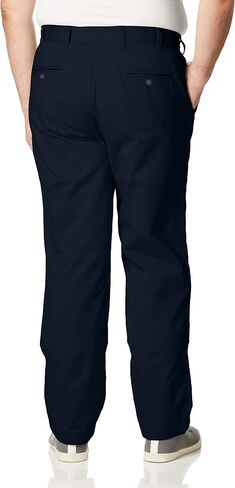 Nautica Men's Big and Tall Twill Flat-Front Pant in Saudi Arabia