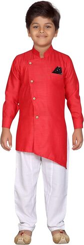 AJ DEZINES طقم بيجامات كورتا هندية للحفلات للأطفال للأولاد || زي ديوالي in Kuwait