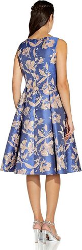 Adrianna Papell Women's Floral Jacquard Dress in Saudi Arabia